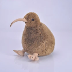 Juguete de peluche de pájaro pequeño para mascotas, muñeco de peluche de 14cm/28cm/45cm en 3 dimensiones, Kiwi, Nueva Zelanda
