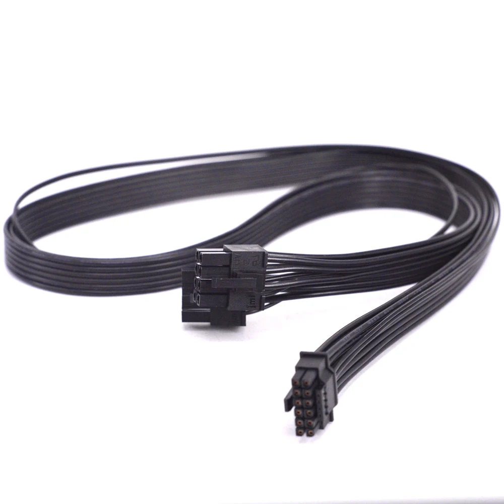 Corsair Cabo Modular 600w Pcie 5.0 12vhpwr tipo Psu Cabo de Alimentação Dual 8pin para 16pin Pci-e Gen 5.0 Suppport Rtx3090ti Rtx4090 - Imagem 3