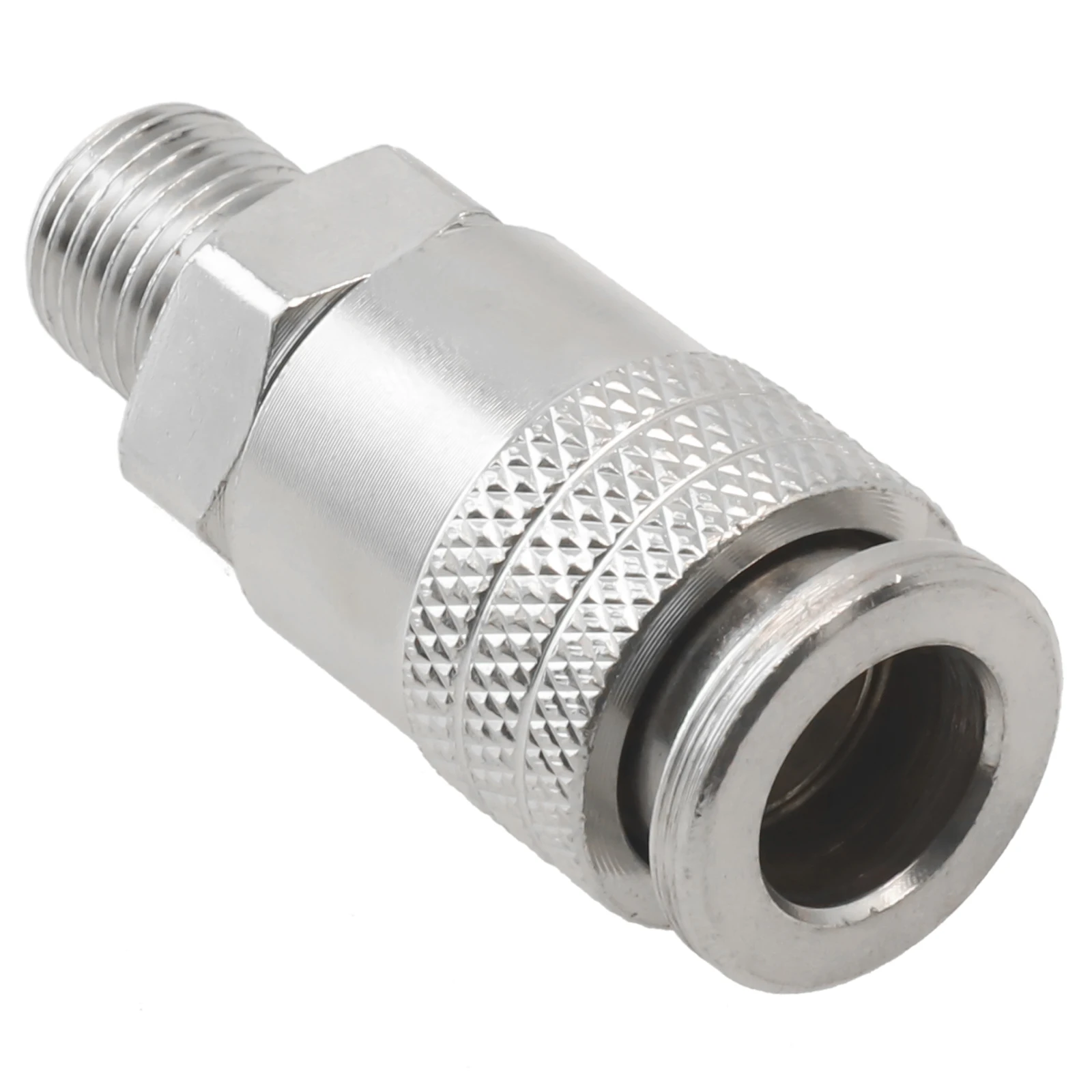 Description Picture 3 of itemThread Female Head Pneumatic Connector Coupler Coupling Connector EU Standard Fitting For Air Compressor Male Thread