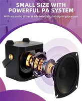 High Power Karaoke Bluetooth Speaker Portable 360 Stereo Surround Wireless Subwoofer with 2 Microphone Boombox Child Home Gift - Image 4