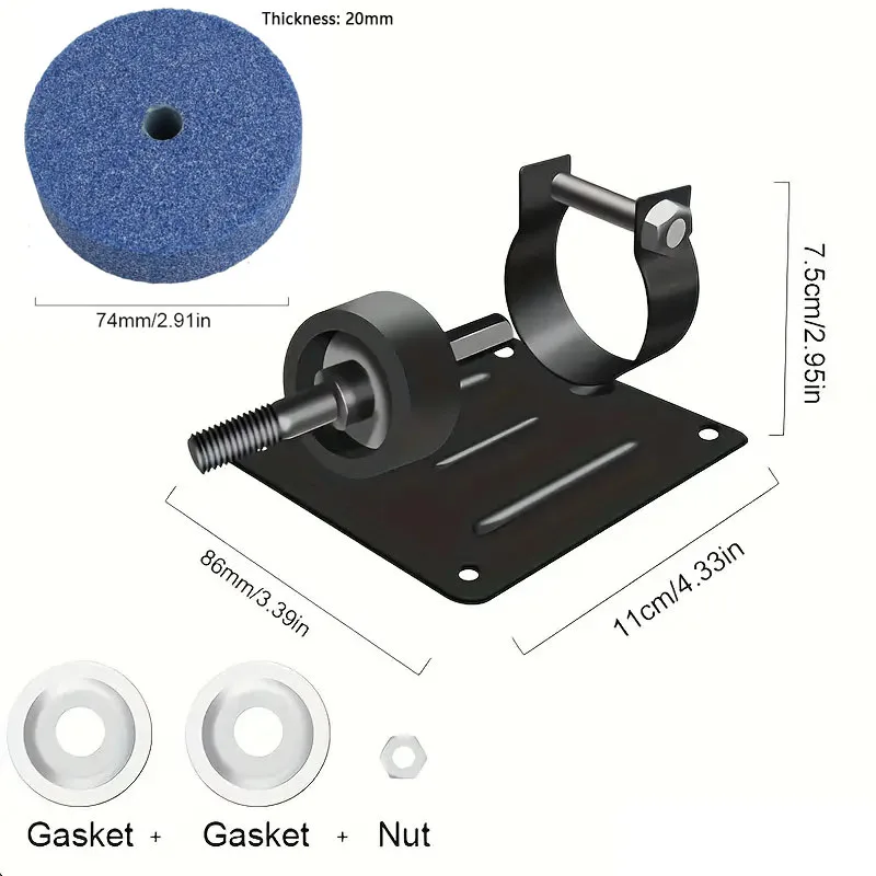 Grinding Wheels Polishing Pads Grinder Conversion Head Grinding Wheels Metal Polishing Electric Drill Holder Discs Tool abrasive wheel