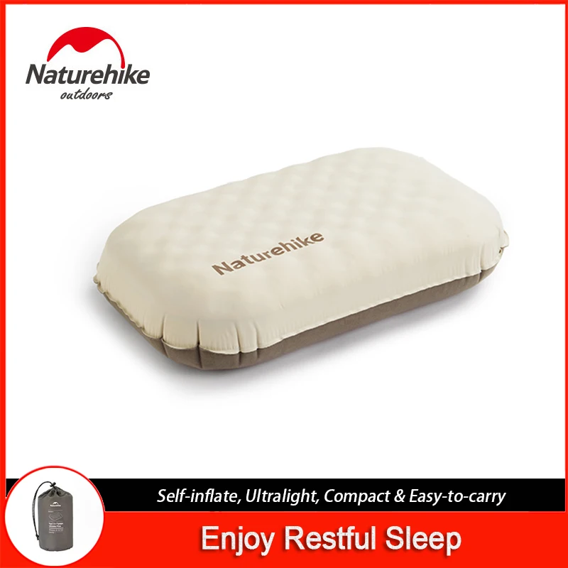 Naturehike Camping Pillow Lightweight Compact Inflatable Air Cushion inflatable pillow camping pillow