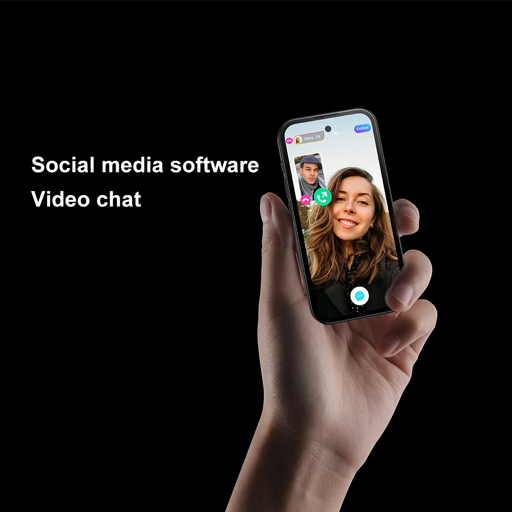 SOYES Q333 Mini Smartphone 4GB RAM 64GB ROM Android 12.0 Face