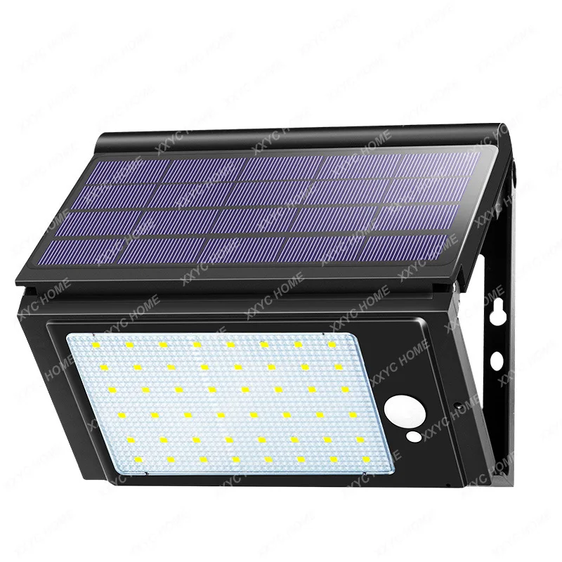 

Solar Wall Lamp Module Solar Lamp Human Body Induction Yard Exterior Wall Lamp LED Spotlight
