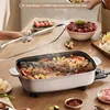 220V 8L Electric Hot Pot with Multi-functions Baking and Cooking for Household Large Capacity Electric Cooker 1