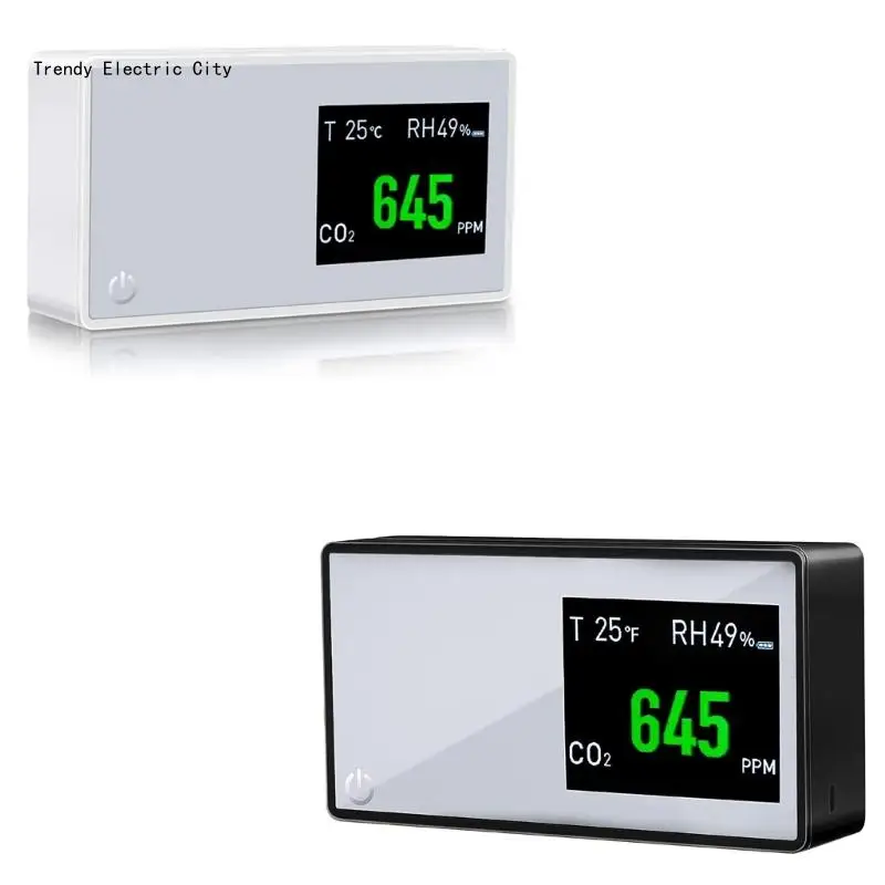 

R9CD Air Quality Carbon Dioxide Detector Intelligent Temperature Humidity NDIR