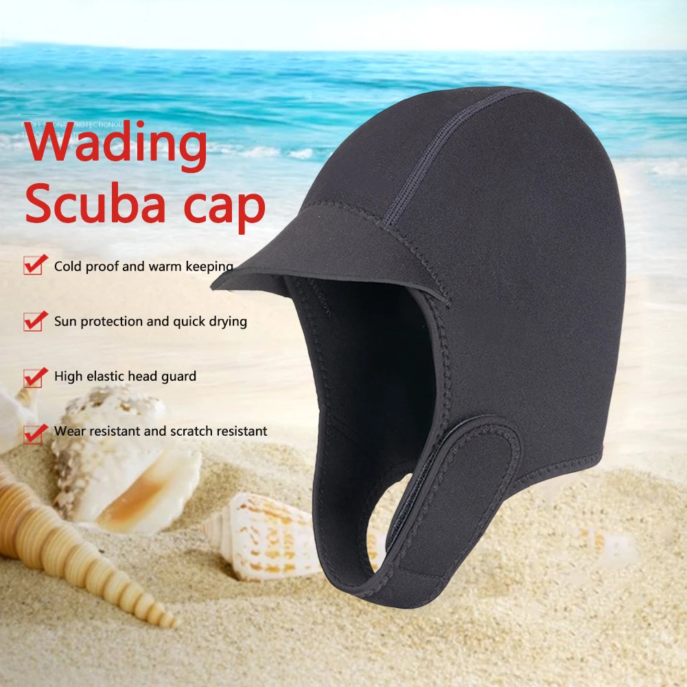 Adjustable Beanie Scuba Dive Surf Surfing Sun Protection Ear Protector