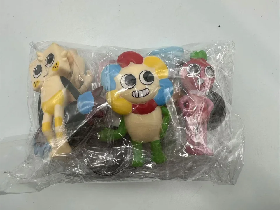 8 adet/takım sevimli Dandy'nin dünya PVC Dandy dünya korku oyunu