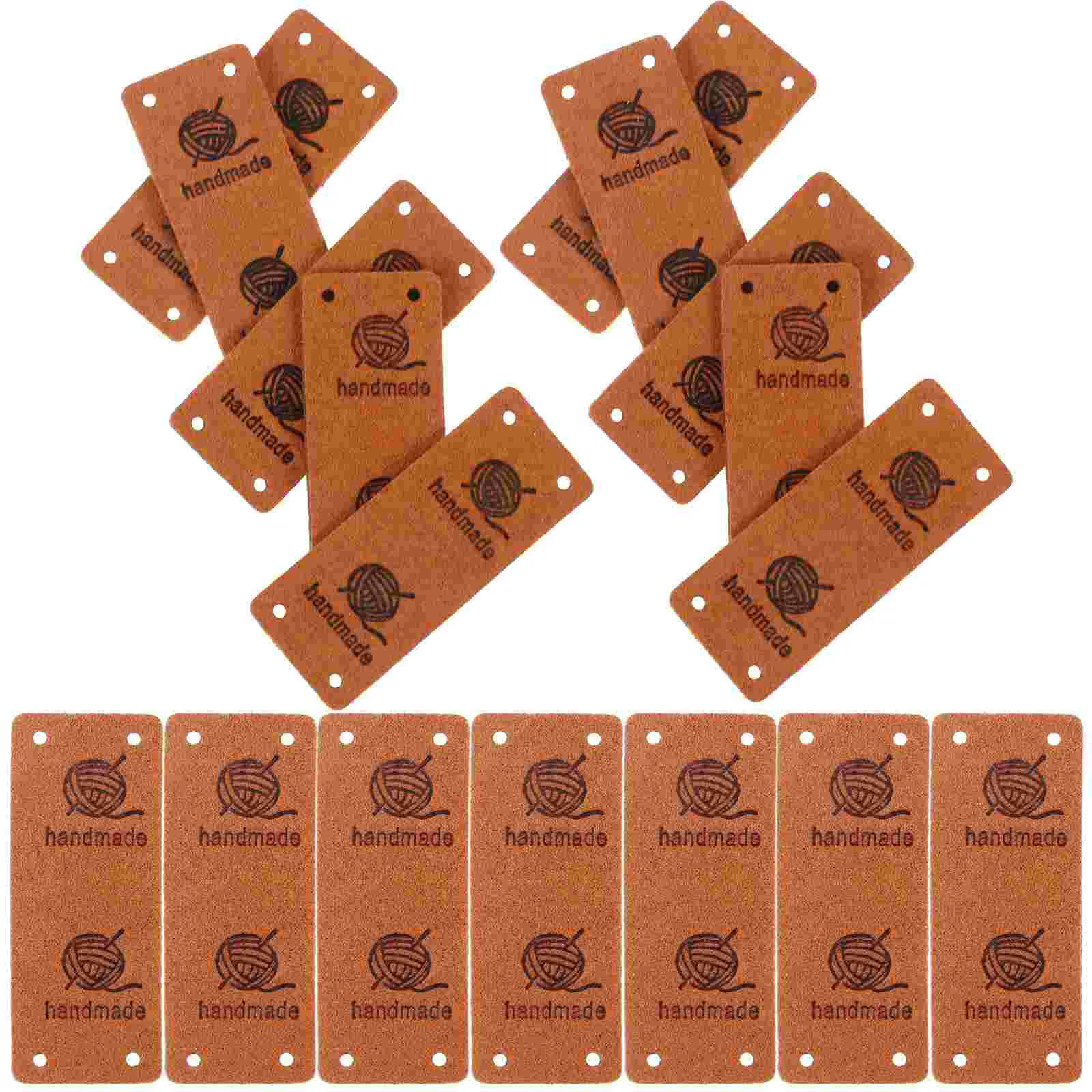 

50pcs Handmade Label Tags Tags Crafts Sewing Labels Crochet Knitting Labels