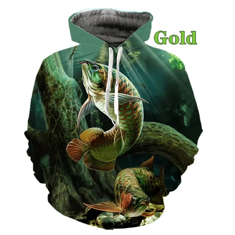

Men's and Women's 3D Printing Fishing Hoodie Fish Hobby Carp Pattern Hoodie Casual Wear Sweatshirt Fashion Plus Size Sweatshirt