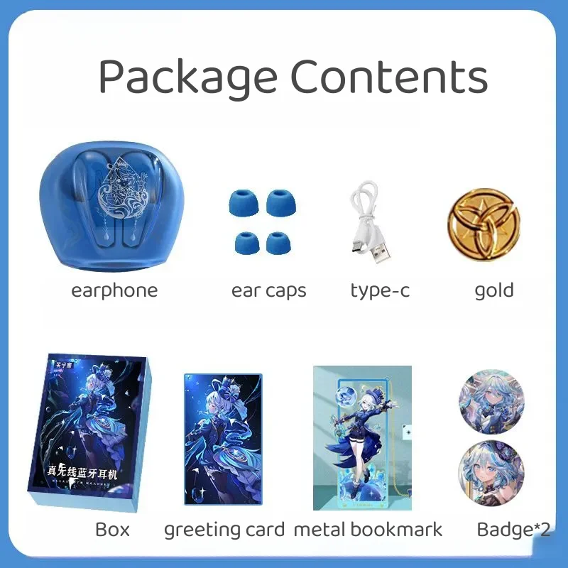 原神インパクト放浪者スカーミッシャーニャー TWS イヤホンワイヤレス