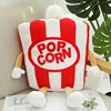 Chips Chicken Leg Fries Food Pillow Pizza Snack Plush Toy Bed Soft Doll Cusion Creactive Valentine's Day Birthday Gift Plushie 5
