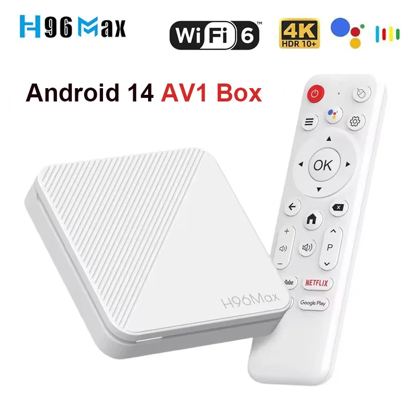 H96 MAX H313 Smart TV Box Android 14 2GB 8GB 16GB Wifi6 BT