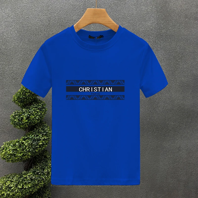 Parigi marca 100% cotone stampa di alta qualità coppia magliette estate Haruku per uomo/donna manica corta t-shirt taglia asiatica_voghion.com