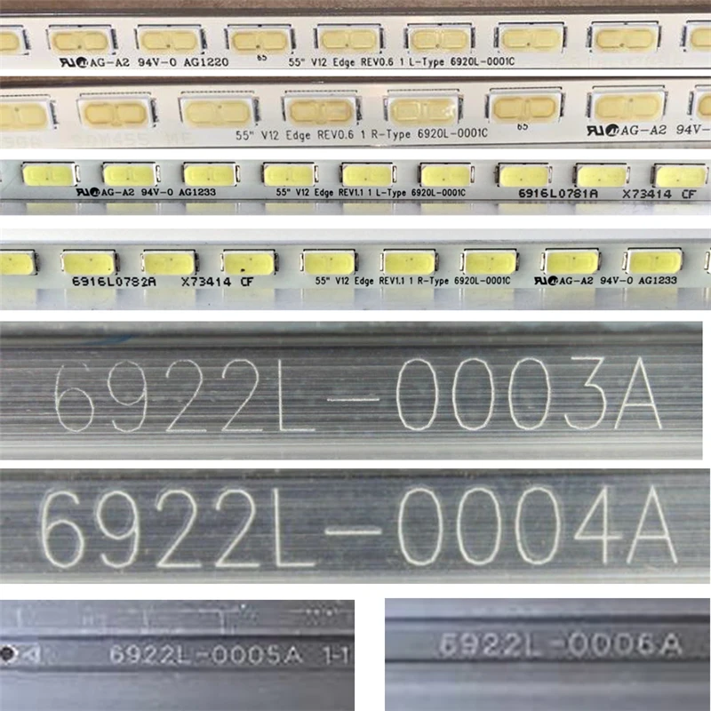LG 55LS4500 용 tv의 LED 어레이 바 55LM625T -ZG LED 백라이트 스트립 매트릭스 램프 렌즈 밴드 55 V12 Edge REV1.1 LC550EUE-SEF1