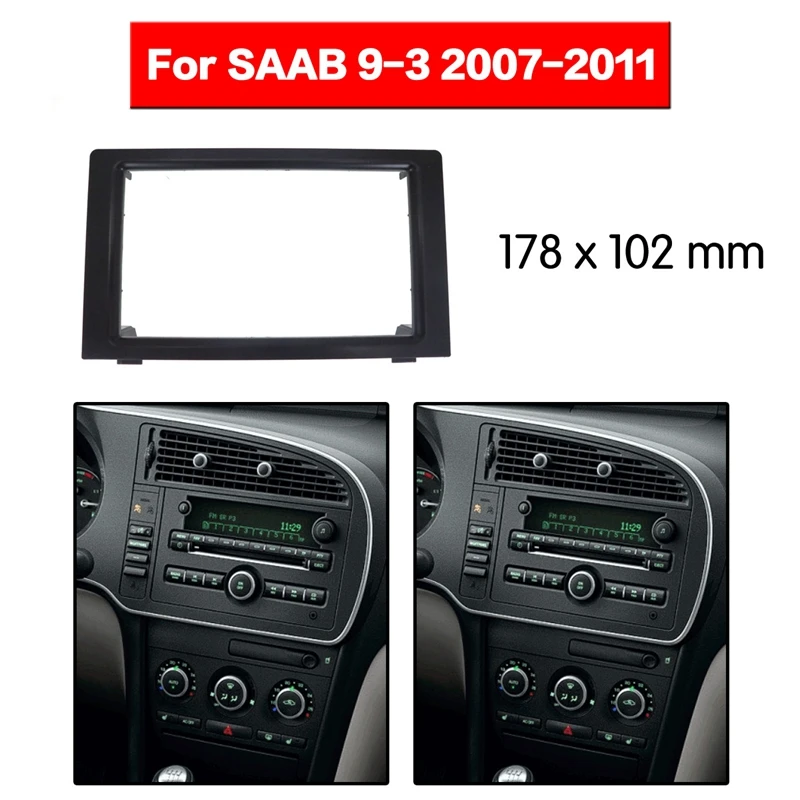  ׷  ٸ  г  Ʈ ŰƮ, SAAB 9-3 2007-2011, 2 Din