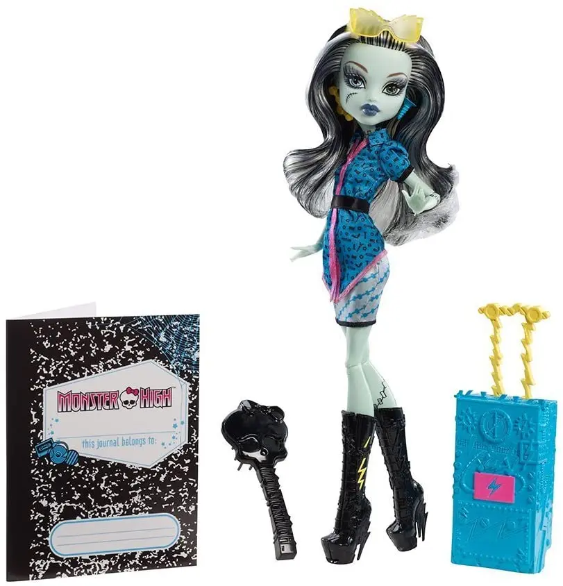 Monster High Haunted Student Spirits Kiyomi Haunterly Doll Toys Frankie Stein Scaris - City of Frights Collection Figure Playset