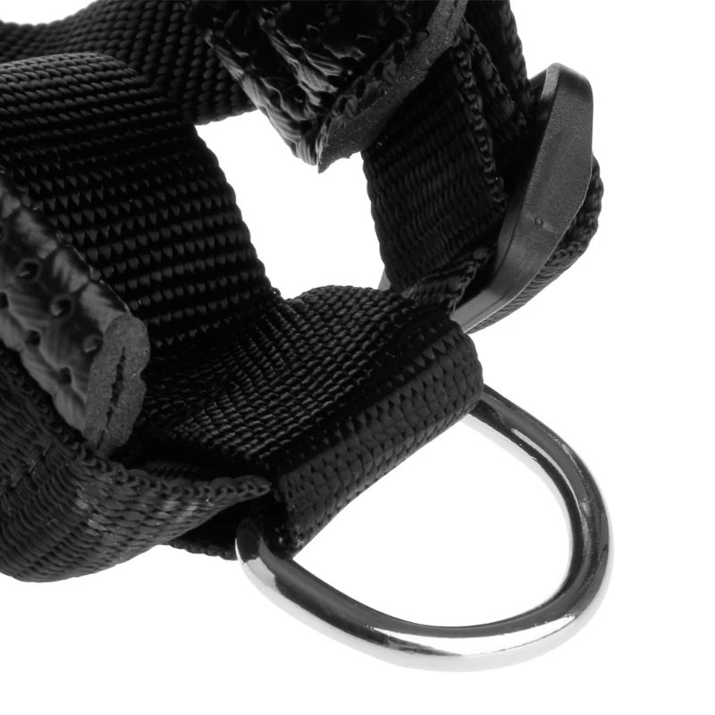 E56C Padded Dog Muzzle Pet Head Halter Collar for Large Dogs Nylon Loop Anti-Biting Pulling Head Leash XX
