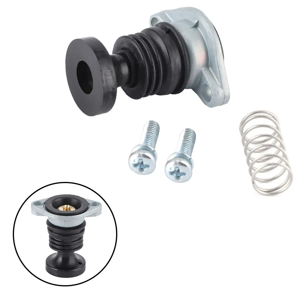 

Pump ​ Carburetor Primer TRX300 TRX350 Black Silver Carb Primer Carburetor Plastic Metal Rubber Pump Automobile Accessories