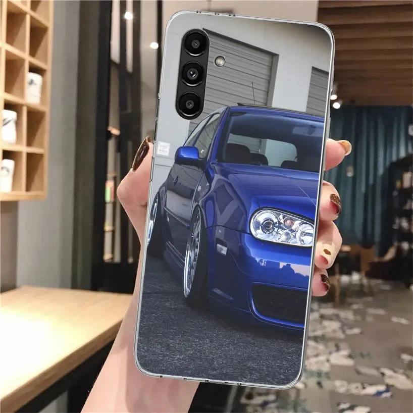 Sleek Golf Car Design Soft Phone Case