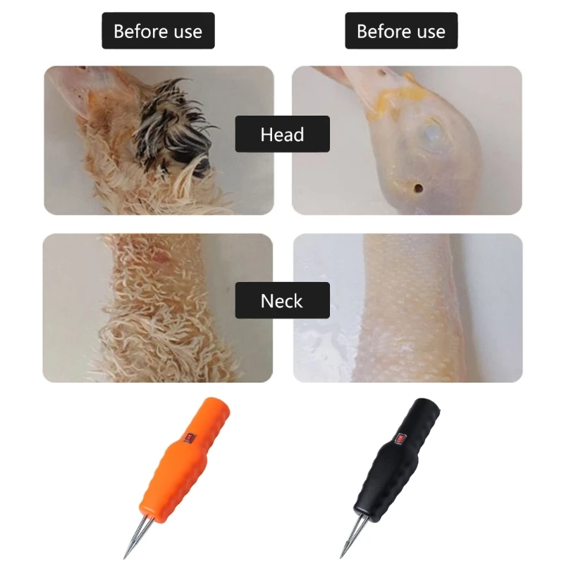 Electric Quick Chicken Plucker Handheld Chicken Plucker Electric Poultry Feathering Rechargeable Small M68E