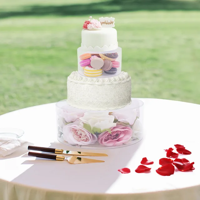 Soporte Para Tartas Acrílico Transparente Y Rellenable: ¡decora Tus Celebraciones Con Creatividad!