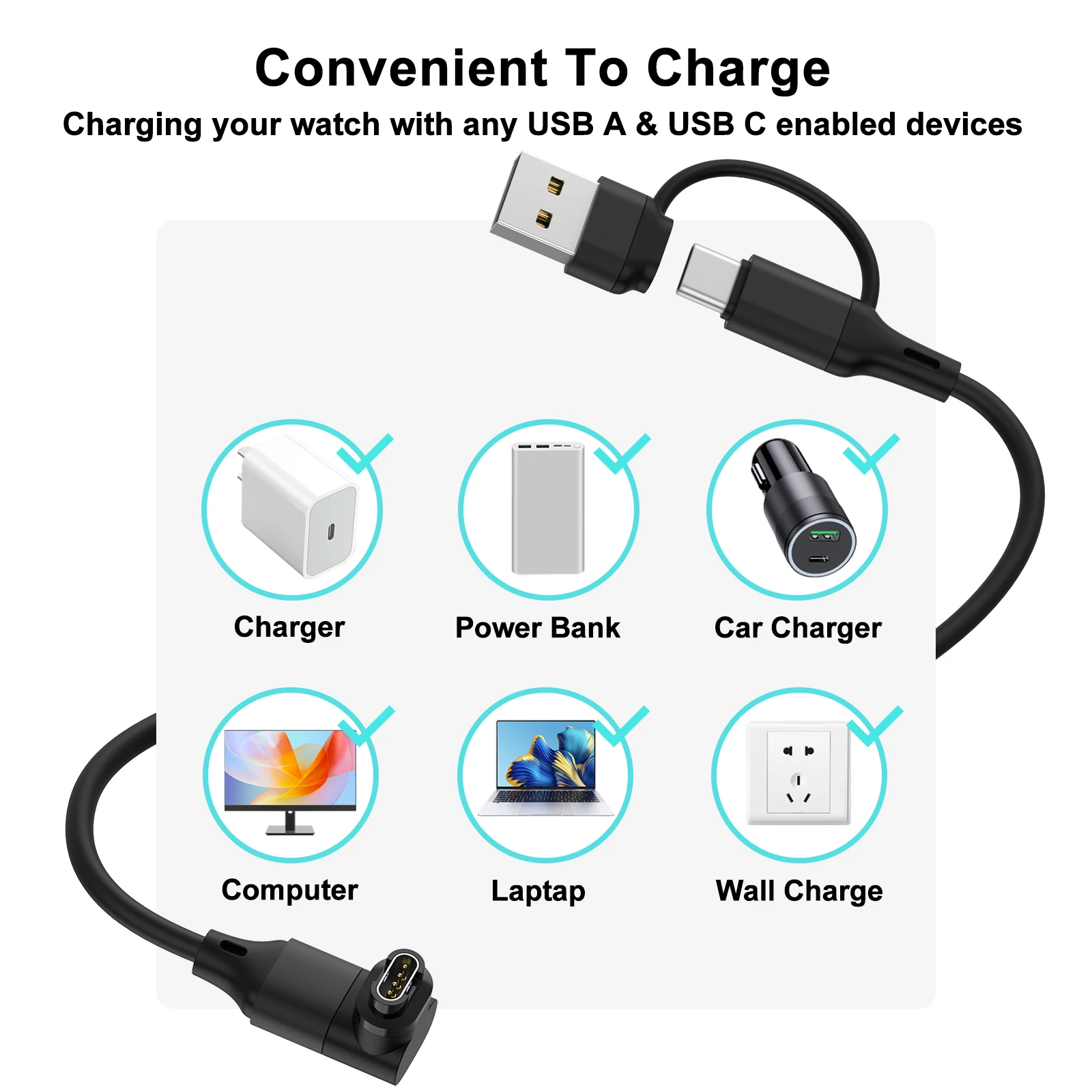 Universal Dual-Function Charger Cable