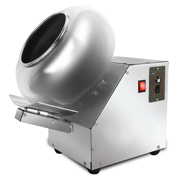 

hot sale snack machine automatic Chocolate Sugar Coating Pan Machine
