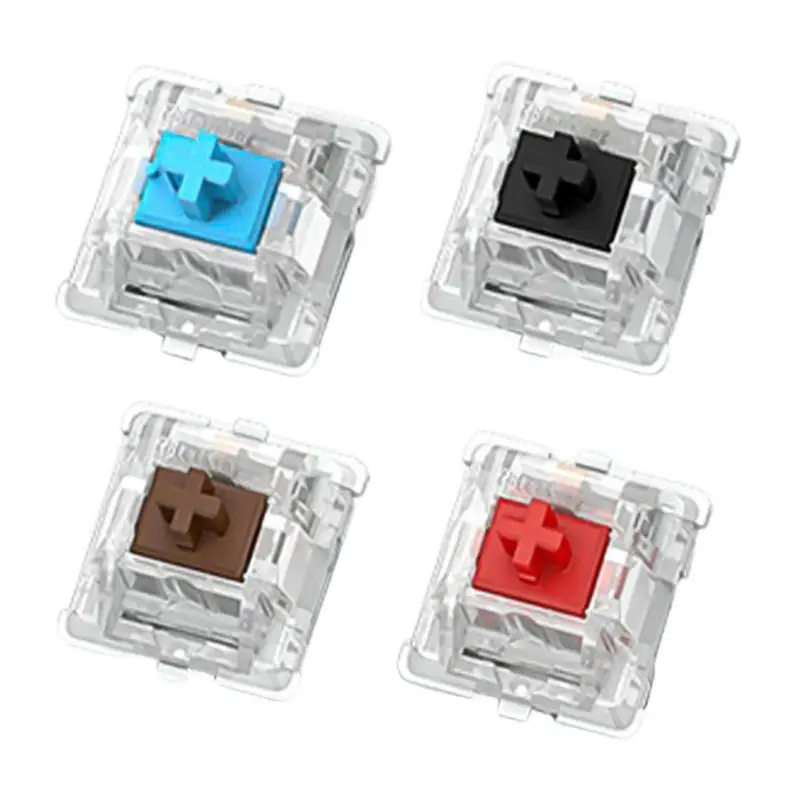 Outemu 기계식 키보드 스위치, 3 핀 클릭키 선형 촉각 사일런트 스위치, MX 스위치용 RGB LED SMD 게임, 30 개
