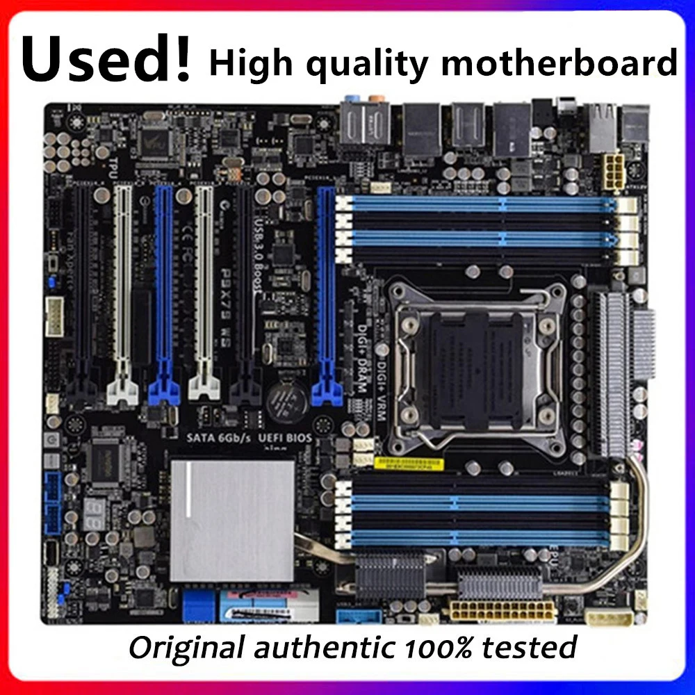 Per P9X79 Ws Usato Originale Per Intel X79 Socket Lga 2011 Ddr3 Scheda Madre Lga2011 Mainboard