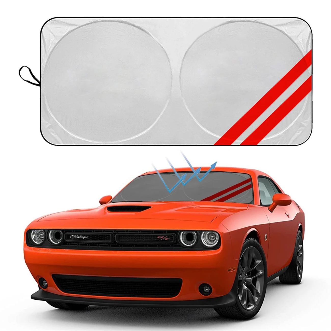 Car Front Windshield Sunshade Cover Car Accessories for Dodge