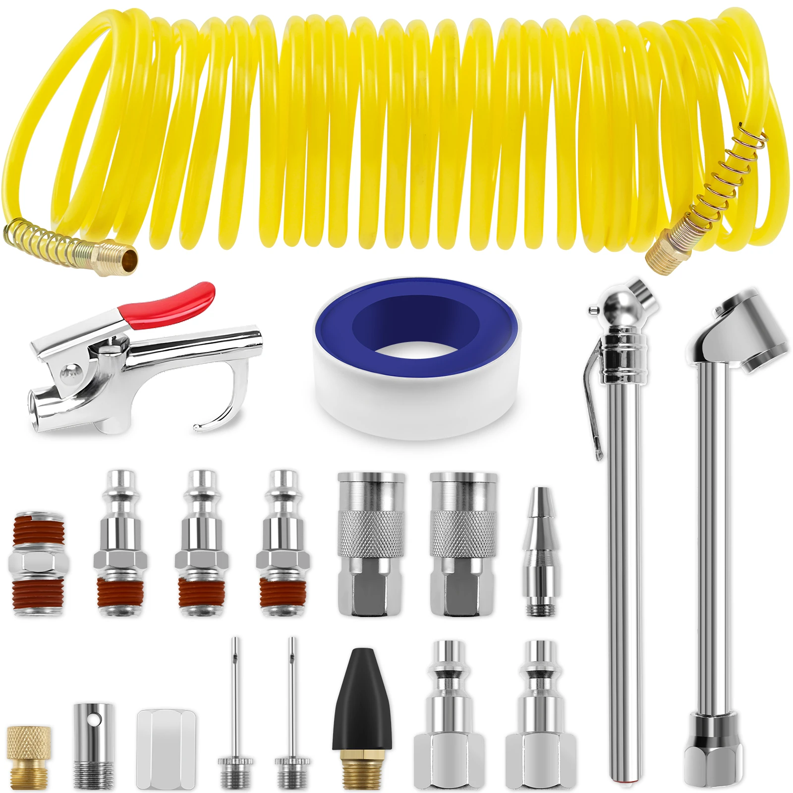 Produktbild von Sourcing Map Wellenkupplung 8 Mm Auf 8 Mm – Spannschraubentyp, 25 Mm Durchmesser, 40 Mm Länge – Für Encoder, 3D-Drucker & CNC