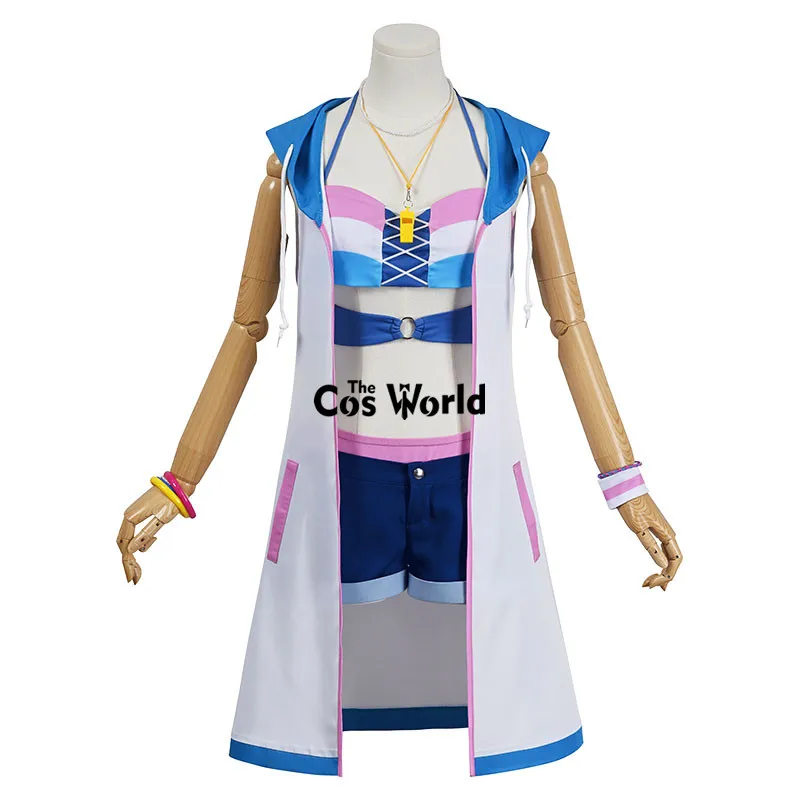 Love Live Liella Sunny Ocean Shibuya Kanon Tang Keke Arashi Chisato Heanna Sumire Swimwear Swimsuit Anime Cosplay Costumes Liella Ocean Cosplay Swimwear Set 12