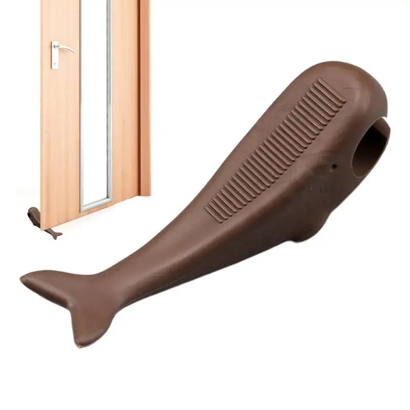 

Door Stops For Bottom Of Door Anti Collision Whale Shape Silicone Floor Door Stops Decorative Soft Door Stopper For Bedroom