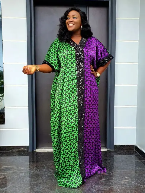Amarachi Sequin Boubou Gown