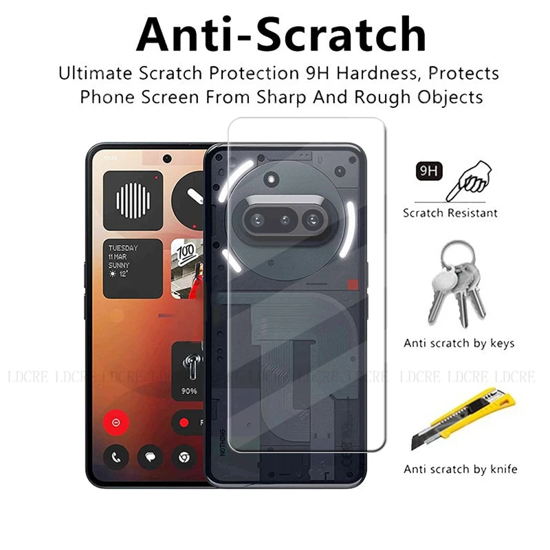 Transparent Tempered Glass Screen Protector - 4-Pack, Clear & Durable for Enhanced Display Protection