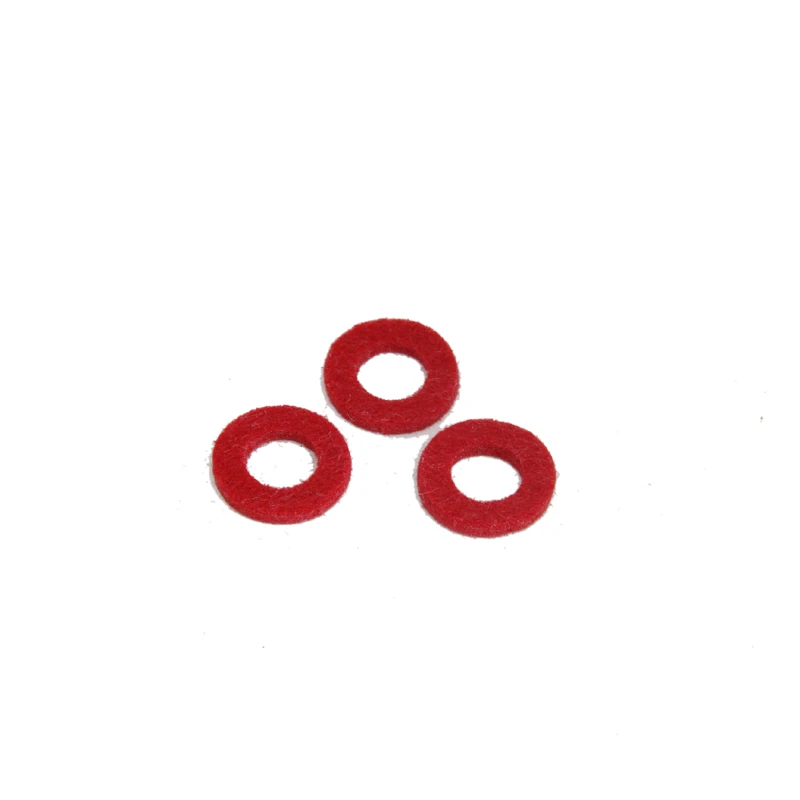Cornet Trumpet Valve Felt Washers Pad Brass Instrument Parts Acc 50pcs