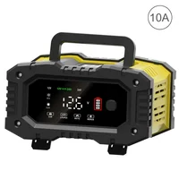 FOXSUR 20A/10A Car Motorcycle Battery Charger 12V/24V Smart Charger Lithium AGM GEL Lead-Acid LiFePO4 Battery Charger - Image 2