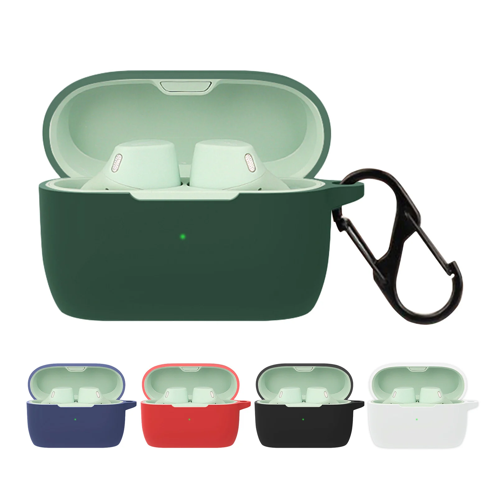 Custodia Protettiva In Silicone Per Auricolari Jabra Elite 4 Active Wireless Custodia Protettiva Lavabile Anticaduta Per Jabra Elite 4 Active