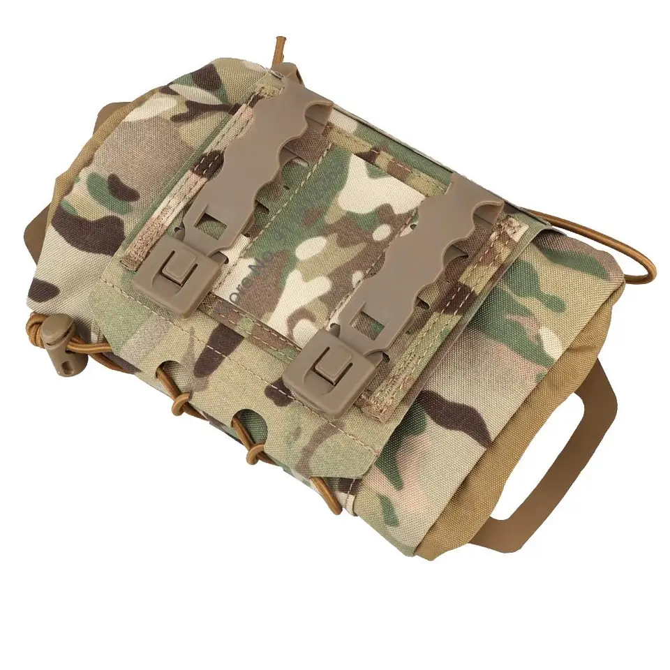 Pochette Médicale Tactique Wosport – Micro Med Kit – Molle, Nylon (14x10cm) – Neuf