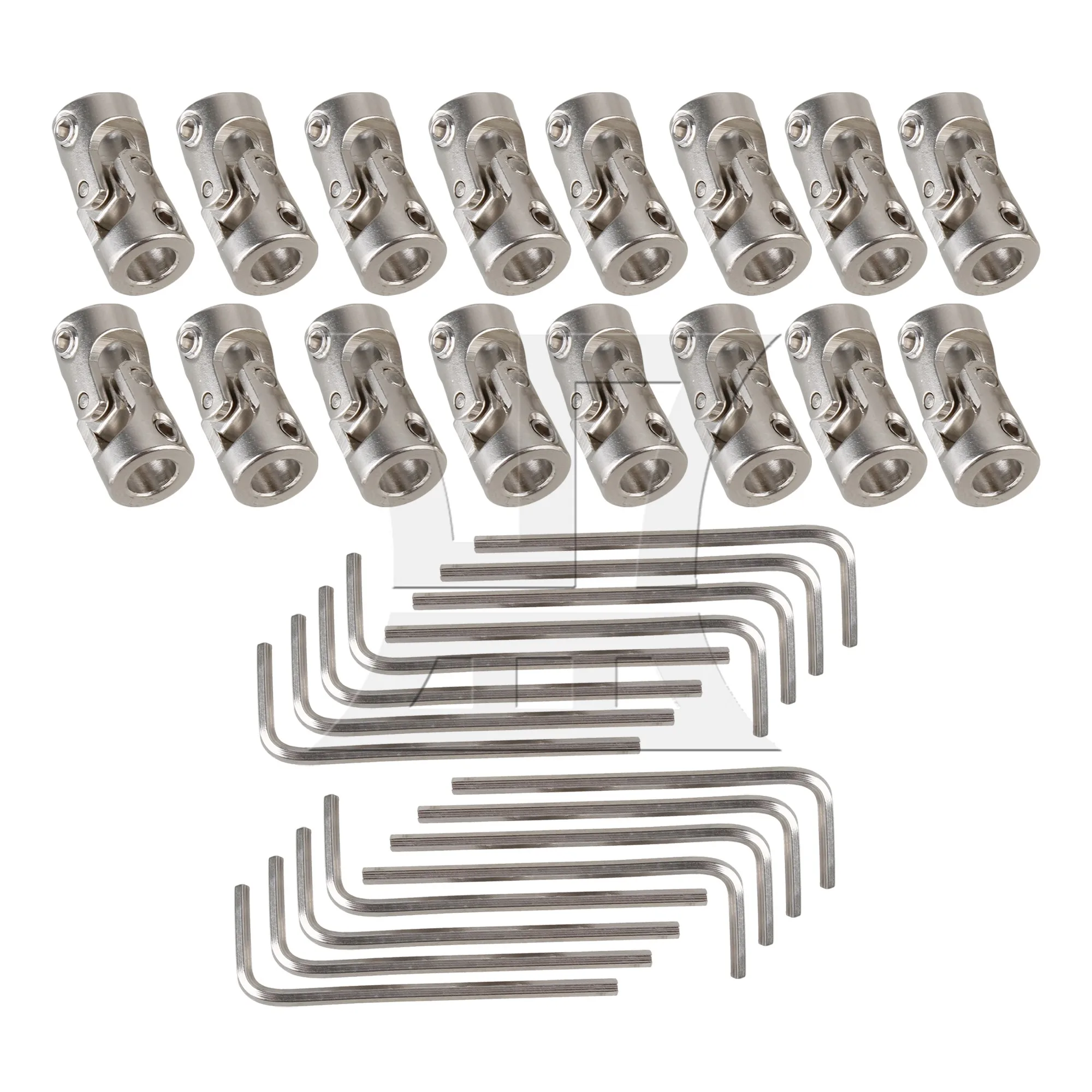 

CNBTR 16 шт. Радиоуправляемый вал фоторазъем соединитель для запасных частей 6-6 мм