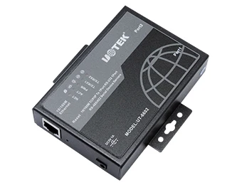 

10/100M TCP/IP to 1 port RS-232 1 port RS-485/422 Serial Device Server UT-6602