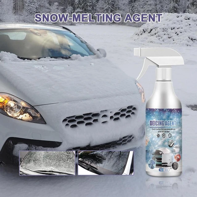 60ml Car Windshield Deicer Spray Winter Rapid Ice-melting Snow-removing  Decing Agent Car Window Snow Melting Defrost Liquid - AliExpress