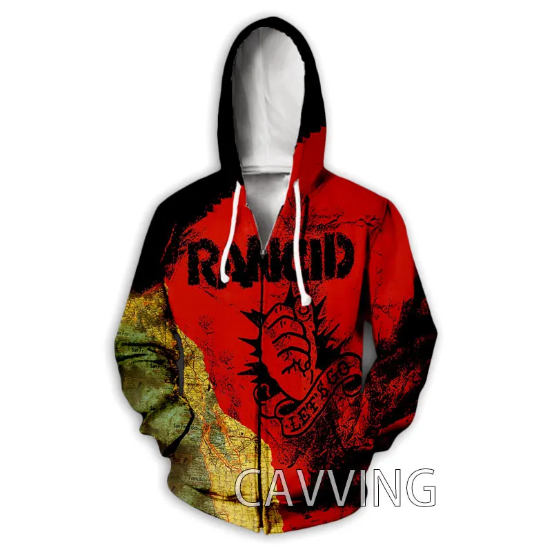 CAVVING 3D Printed Rancid Band Zipper Hoodies Zip Hooded Sweatshirt  Harajuku Hoodie Sweatshirt for Men/women - AliExpress