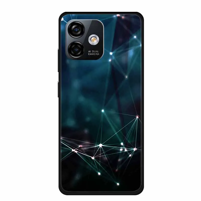 Luxury Black TPU Soft Silicone Phone Case - Fashionable Protective Cover