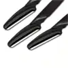 12pcs Eyebrow Razor Shaper Shavers Trimmers For Women And Men Face Hair Removers Multipurpose Exfoliating Face Razor Black 6