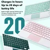 Keyboard Case For Samsung Galaxy Tab S6 lite 10.4 inch 2024 2022 2020 Bluetooth Wireless Keyboard Mouse Stand Magnetic Funda 5