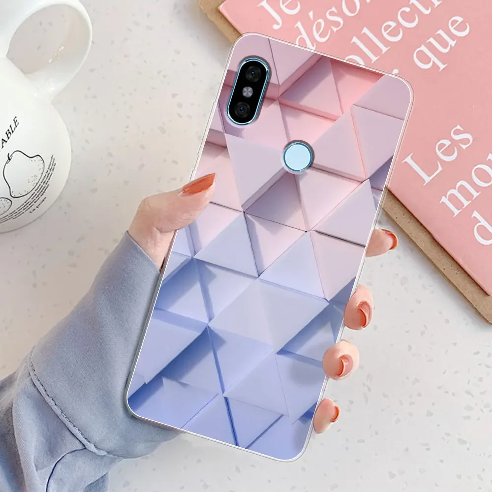 Shockproof Silicone Clear Bumper Case for Xiaomi Redmi Note 5/Pro