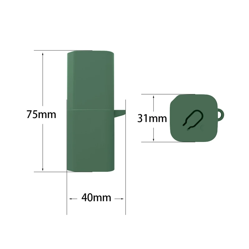 

For Hawei FreeBuds Lipstick Shockproof Shell Sleeve Anti-scratch Non-slip Case