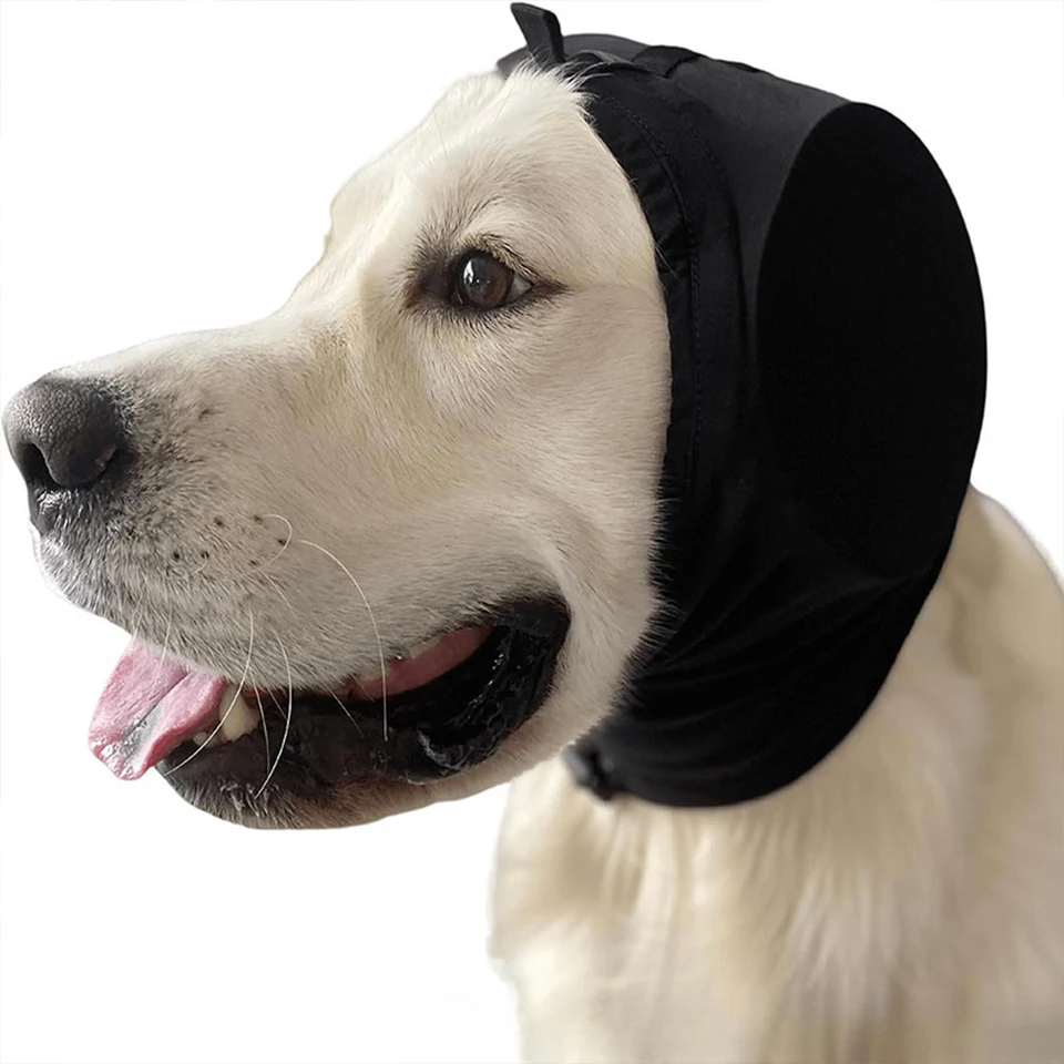 Adjustable Dog Calming Earmuffs for Noise Reduction
